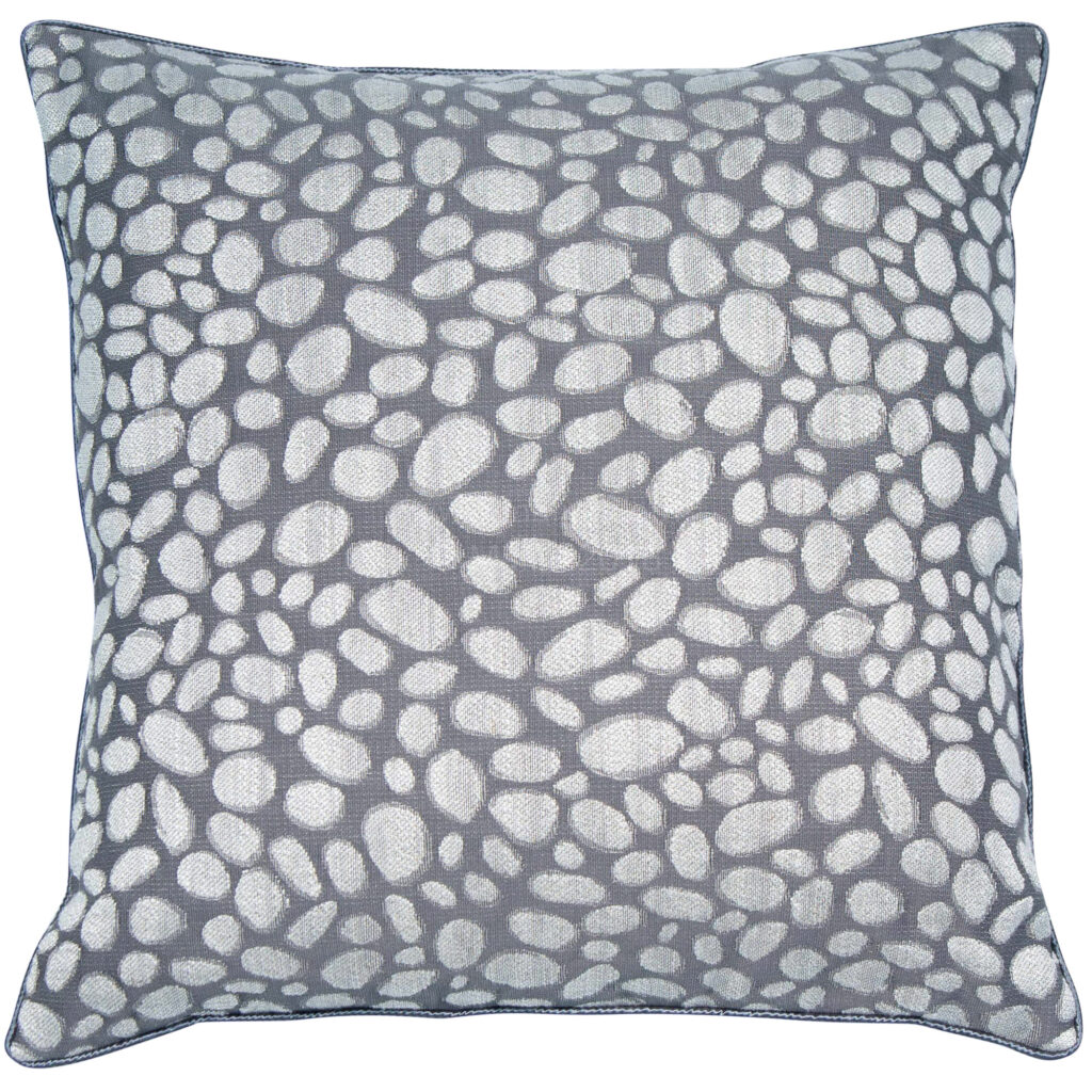 PEBBLES DESIGN WEAVE GREY 50 X 50
