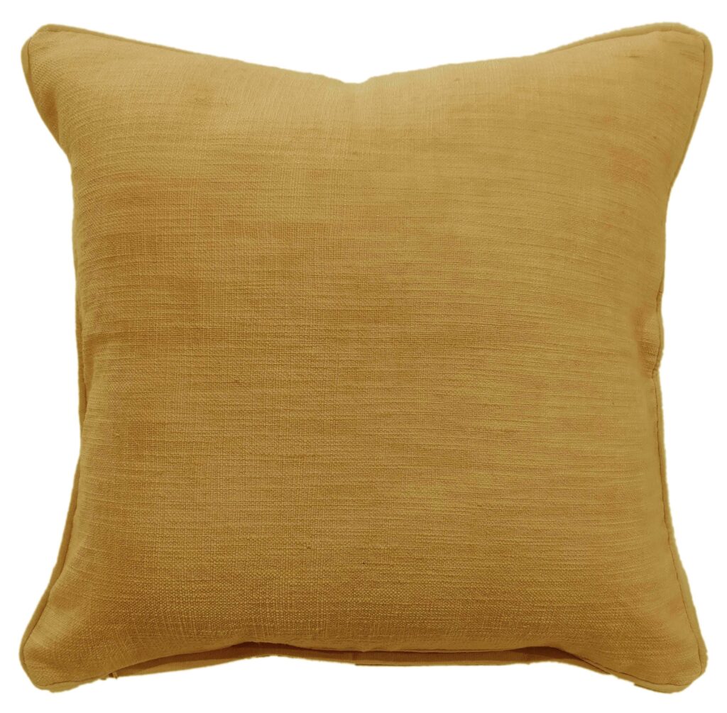 PLAIN SLUB TEXTURE MUSTARD 50 X 50