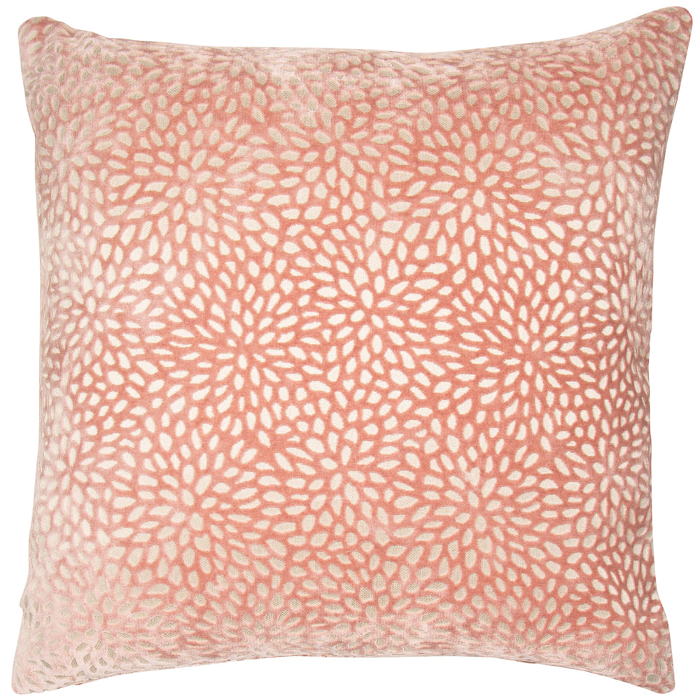 CUT VELVET FLORAL PUTTY 56 X 56