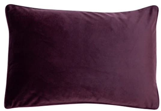 MATT POLY VELVET W. PIPING 30 X 45