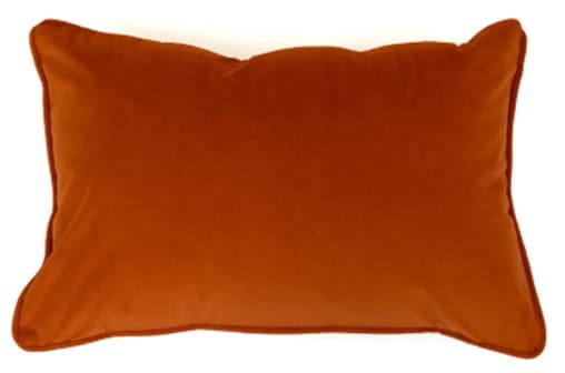 MATT POLY VELVET W.PIPING  30 x 45
