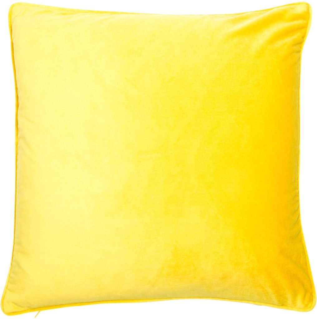 MATT POLY VELVET W. PIPING 43 X 43