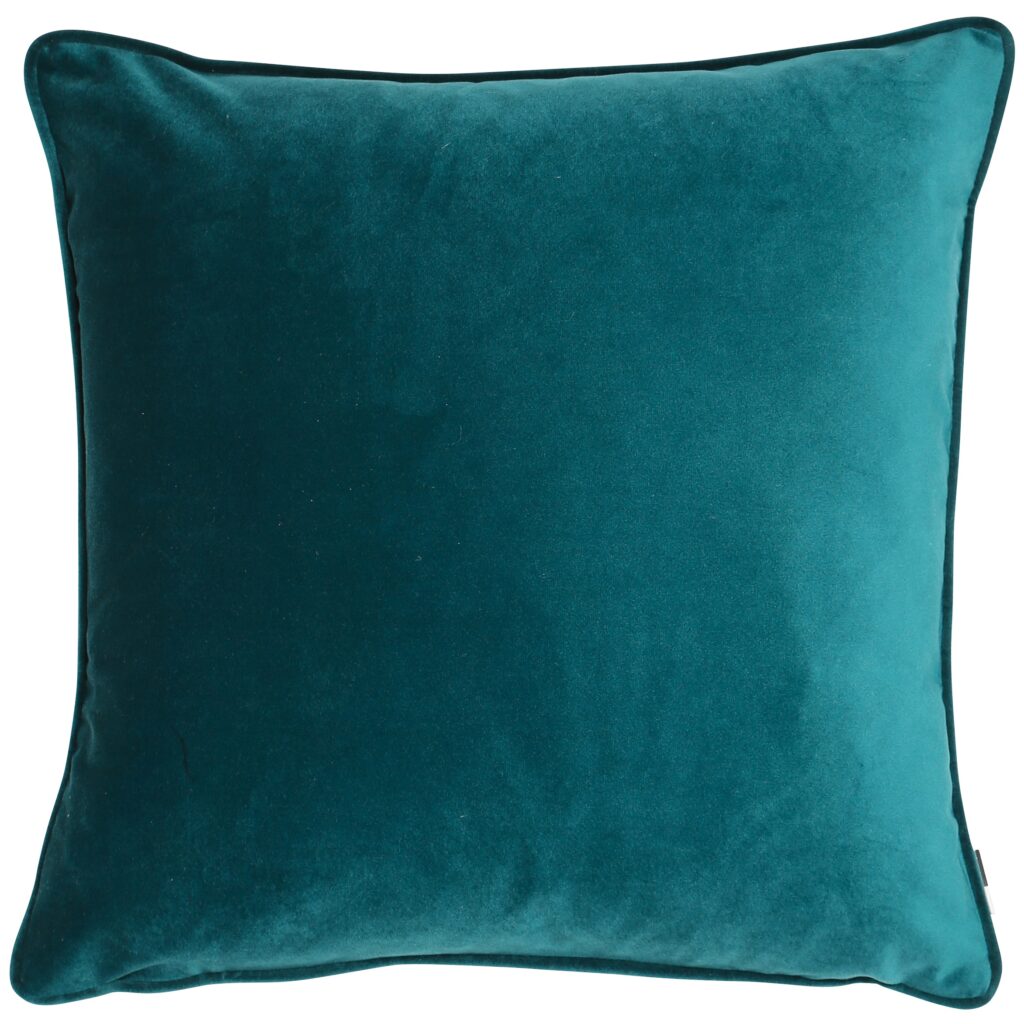 VELVET PIPED TEAL 43 X 43