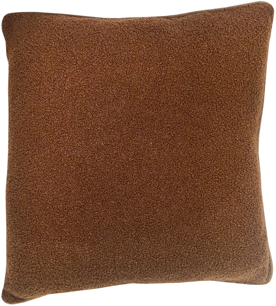 Boucle Cushion Chocolate 45 X 45