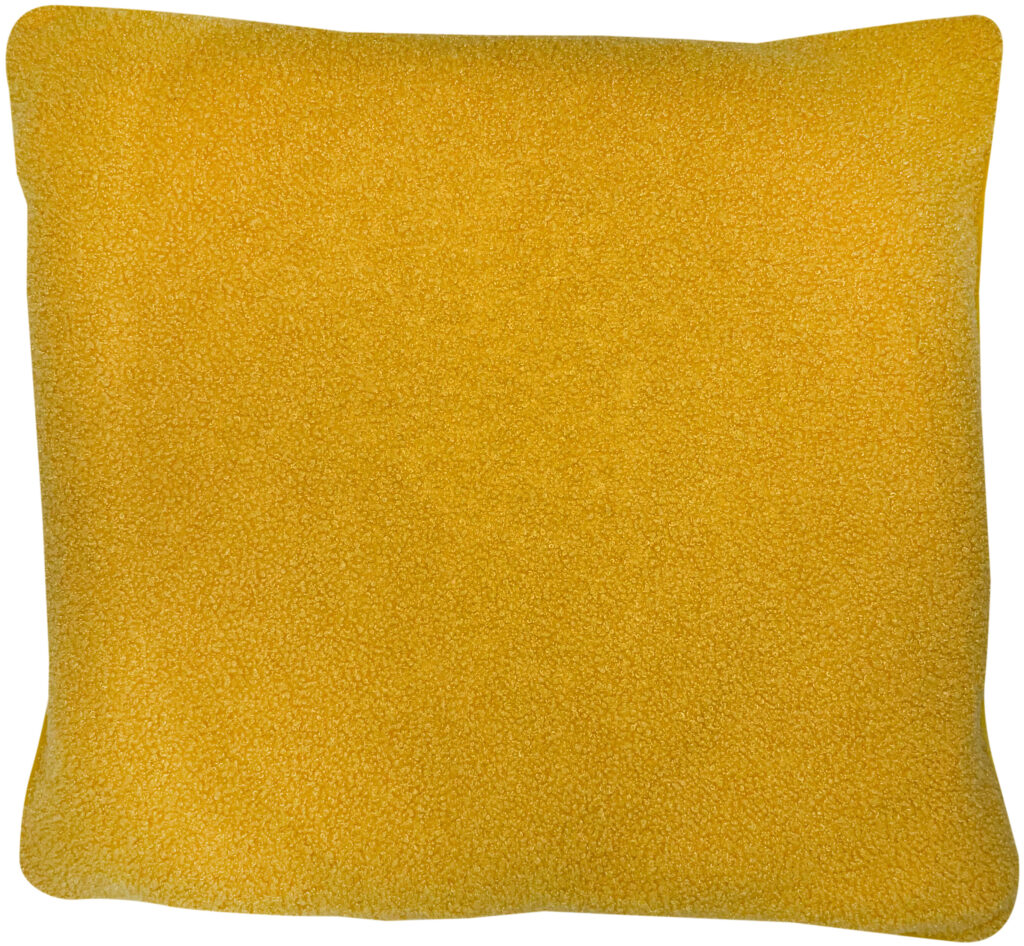 Boucle Cushion Yellow 45 X 45