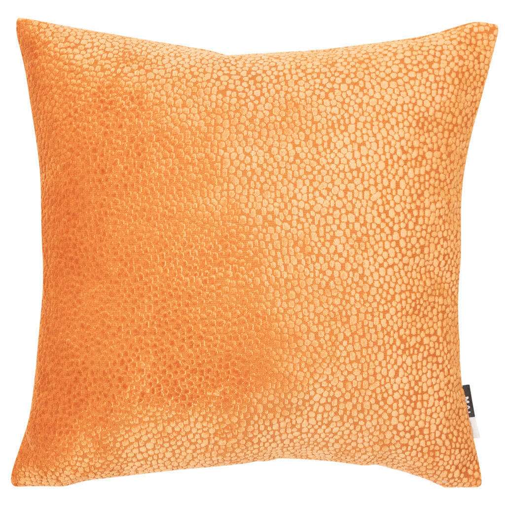 CUT VELVET DOTS IN TAN 43 X 43