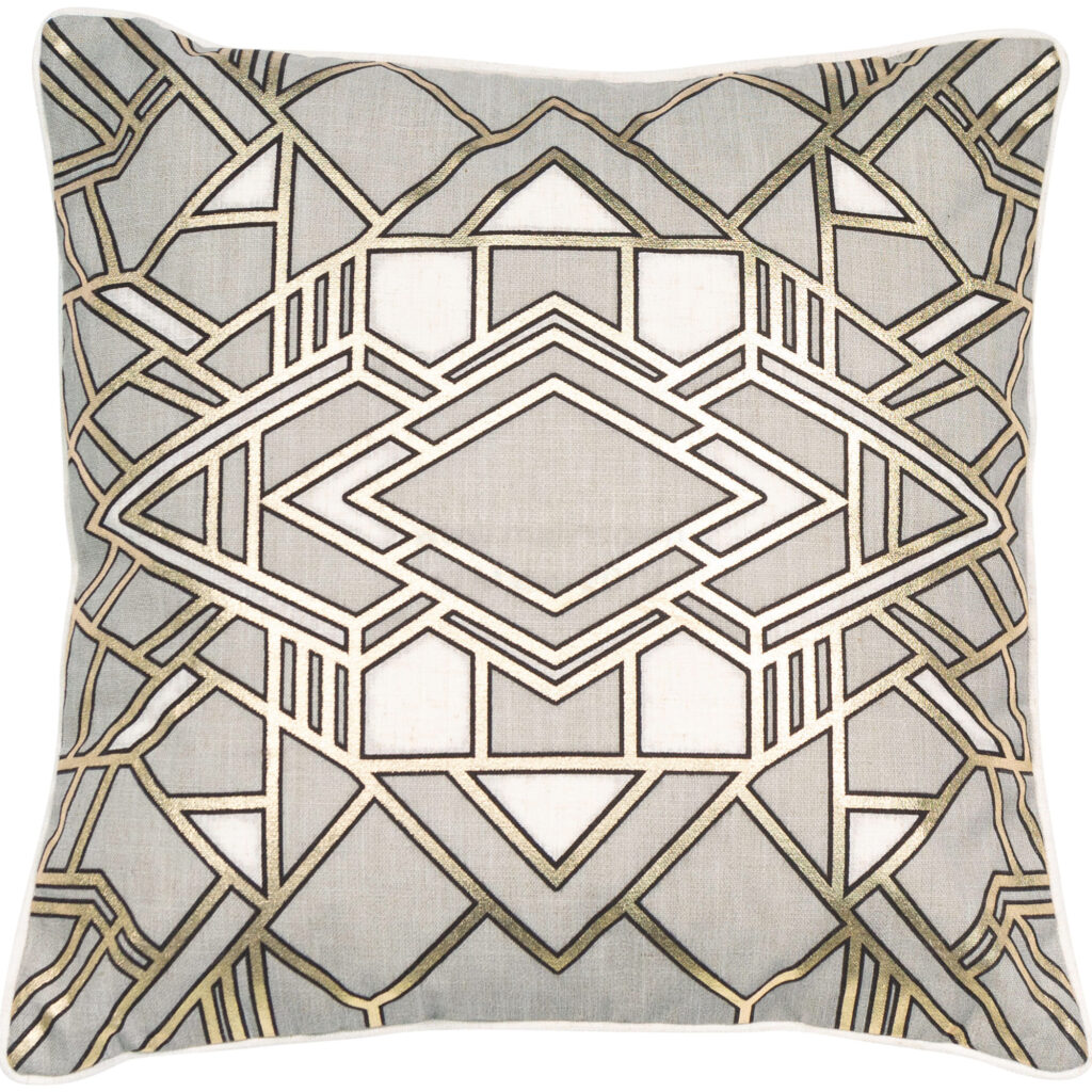 DALE - PRINTED ART DECO DESIGN 45 X 45
