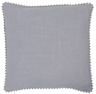 LINEN POM POM CUSHIONS 45 X 45