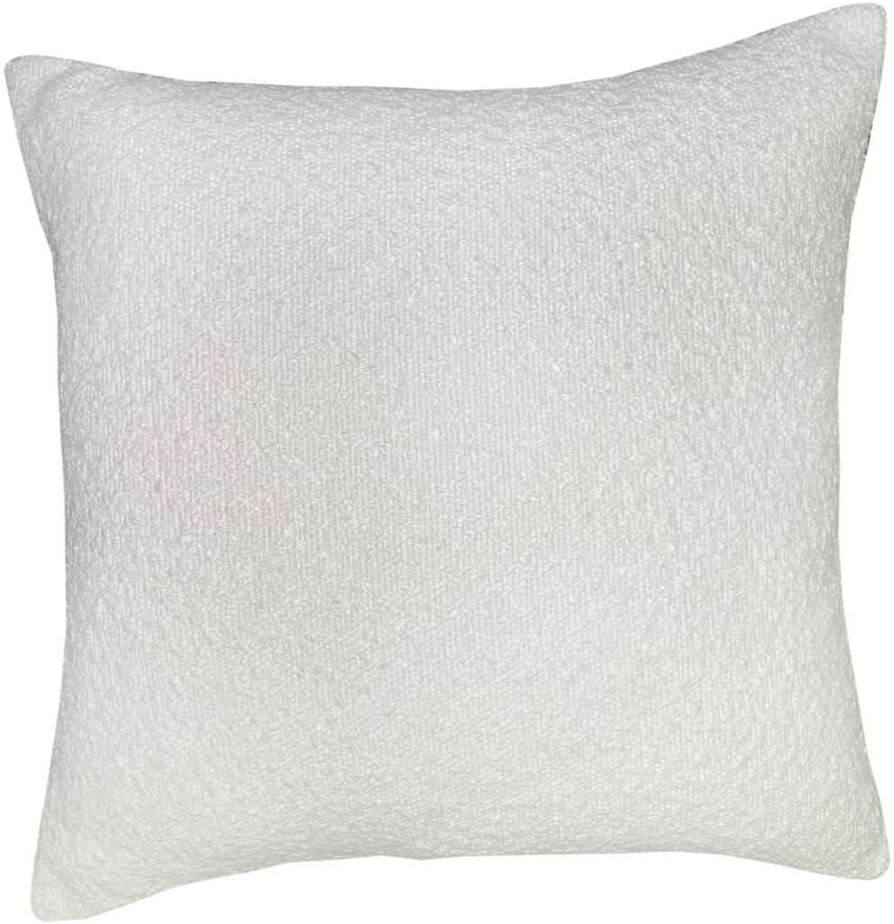 BOUCLECUSHION-IVORY 45 X45