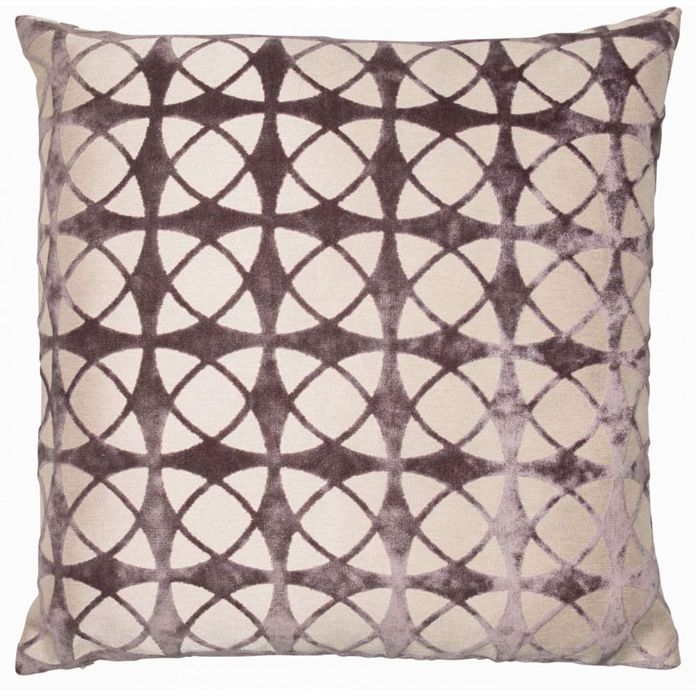 CUT VELVET SPIRAL GREY 43 X 43