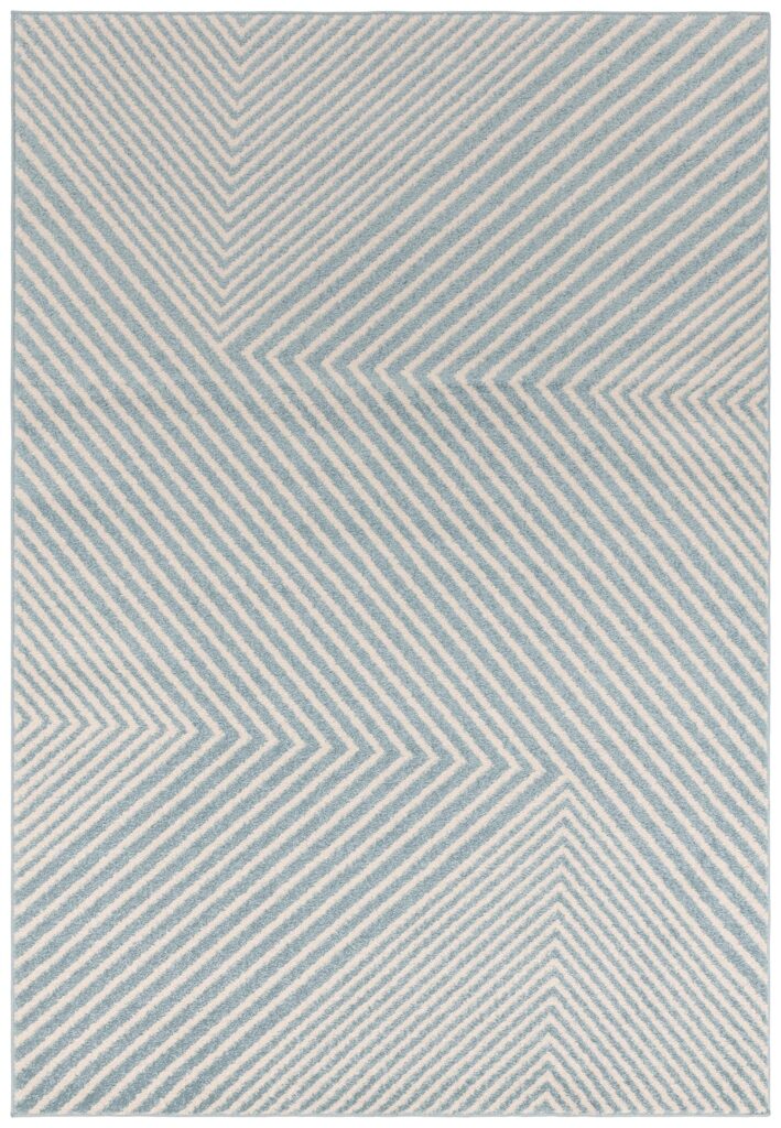 Muse Blue Cross Rug MU19