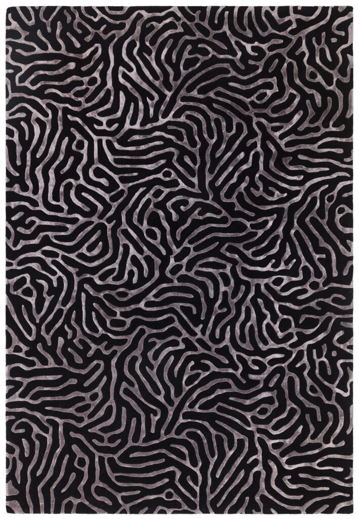 Katherine Carnaby Coral Rug Gunmetal